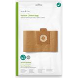 Nedis - DUBG112ELE10 - Stofzuigerzak - Bruin - Papier - 10 Stuks
