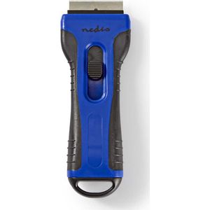 Nedis - Kookplaatschraper - Glaskrabber - Inclusief 4 Reservemesjes