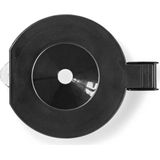 Nedis - KACM003CP - Glazen Koffiekan - Zwart - Glas / Plastic - Geschikt voor Moccamaster