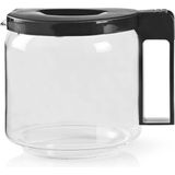 Nedis - KACM003CP - Glazen Koffiekan - Zwart - Glas / Plastic - Geschikt voor Moccamaster