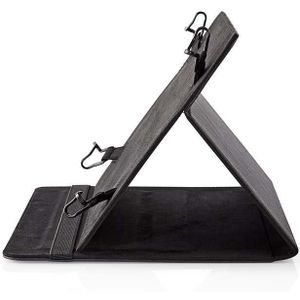 Nedis - Book Case - Zwart - PU Kunstleer - Voor 10.1 Inch Tablets