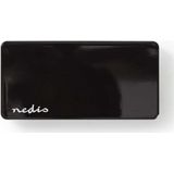 Nedis - USB Hub - 4 Poorten - USB 3.0 - Zwart - Externe Voeding - 0,80 Meter