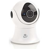 Nedis - WIFICO20CWT - Beveiligingscamera - Wit - Waterdicht - Full HD