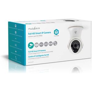 Slimme Wifi IP-Camera Voor Buiten - Full HD - 16GB Intern en Cloud Opslag - Nachtzicht - Wit