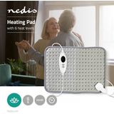 Elektrisch Verwarmingskussen - Grijs - Polyester - 6 standen