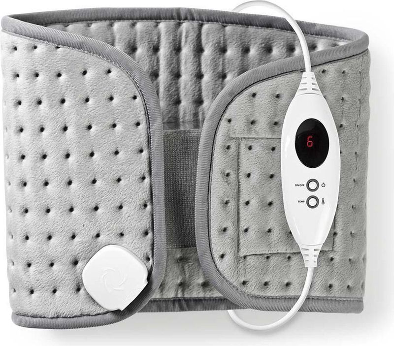 Elektrisch Verwarmingskussen - Grijs - Polyester - 6 Standen