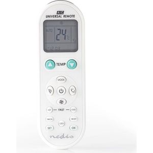 Nedis - Universele Afstandsbediening Airco - Voorgeprogrammeerd - LCD-Display