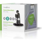 Nedis - Camera Bevestiging - Zwart - Staal - Maximaal gewicht 3 kg