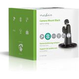 Nedis - Camera Bevestiging - Zwart - Staal - Maximaal gewicht 3 kg