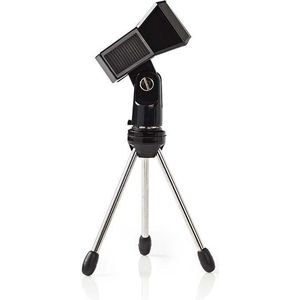 Microfoonstandaard - V-vorm - ABS / Aluminium - Zwart