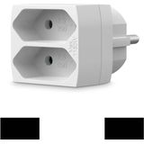 Nedis - Stroomverdeler Type F - Wit - PVC - Voor Binnengebruik