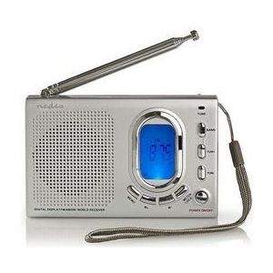 Draagbare Radio AM/FM/SW (Batterije - Alarm)