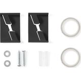 Nedis - Kabelgoot - Zwart - Kunststof - 1,1 Meter - 60 mm x 20 mm