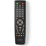 Nedis TVRC2100BK Universele Afstandsbediening Voorgeprogrammeerde Bedien 10 Apparaten