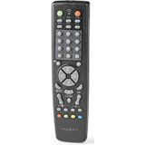 Nedis TVRC2100BK Universele Afstandsbediening Voorgeprogrammeerde Bedien 10 Apparaten