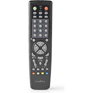 Nedis TVRC2100BK Universele Afstandsbediening Voorgeprogrammeerde Bedien 10 Apparaten