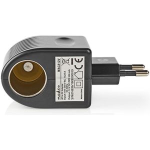 230V naar 12V Stroomomvormer - 12W - Niet Geaard