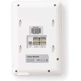 Nedis - Bel + Deurintercom - Wit - 4,3" Kleurenmonitor - Beveiligingscamera voor Deur