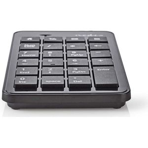 Bedraad Toetsenbord - USB-A - Kantoor - Enkelhandig - Nummeriek - Numeriek toetsenbord
