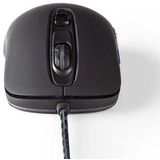 Nedis - Gaming Muis - Bedraad - 4000 dpi - RGB - 7 Knoppen - 1.80 m