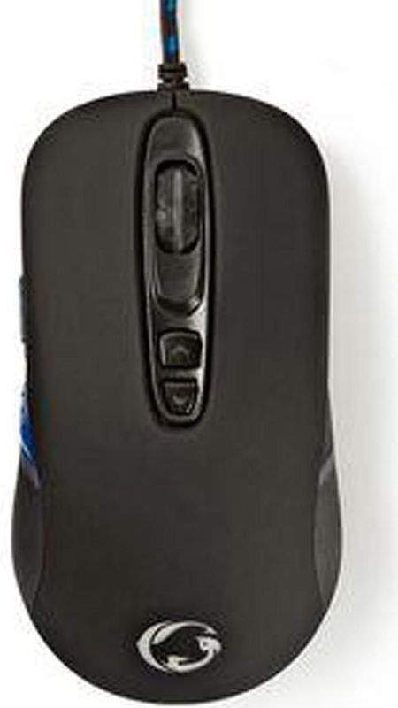 Nedis - Gaming Muis - Bedraad - 4000 dpi - RGB - 7 Knoppen - 1.80 m