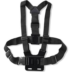 Nedis Action Cam Mount - Borstband - Zwart