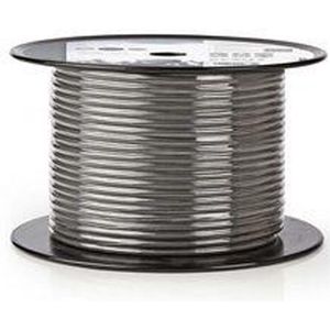Nedis 2-aderige DMX-kabel - 2x 0,23mm / grijs - 100 meter