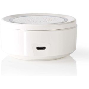 Nedis SmartLife Sirene - Wi-Fi - Netvoeding - 8 geluiden - 85 dB - Android / IOS - Wit