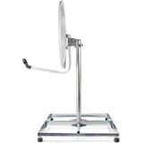 Satelliet Balkon Standaard - Zilver - Staal - 4 x 30 x 30 cm