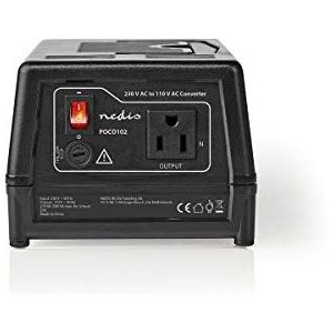 Nedis Power Converter - Netvoeding - 230 V AC 50 Hz - 270 W - Randaarde stekker - Zwart