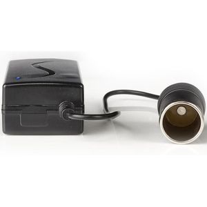Power Converter - Netvoeding - 230 V AC 50 Hz - 12 V DC - 60 W - Randaarde stekker - Zwart