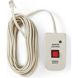 Afstandsbediening voor Inverter - 5.00 m - RJ10 - Wit