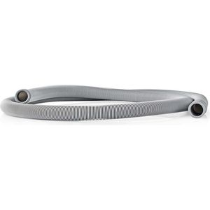 Nedis Afvoerslang | 21 mm | 19 mm | 1.5 bar | 90 °C | 1 m | Grijs | 1 stuks - WAOH2119SSP10 WAOH2119SSP10