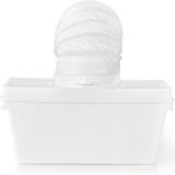 Nedis - Condensbak voor Droger - Ø 105 mm - Uitrekbaar tot 1.5 Meter