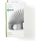 Nedis - DRHO100BWT30 - Luchtafvoerslang - Wit - PVC - 3,00 m