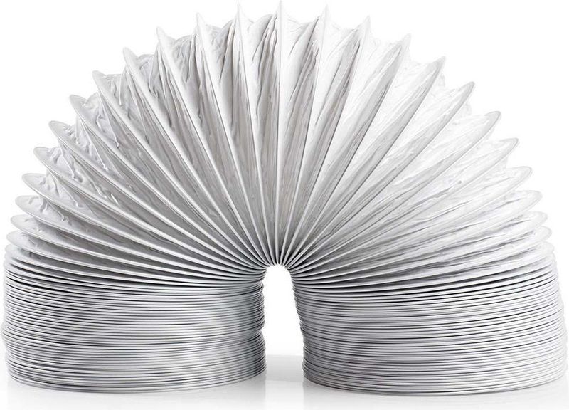 Nedis - DRHO100BWT30 - Luchtafvoerslang - Wit - PVC - 3,00 m