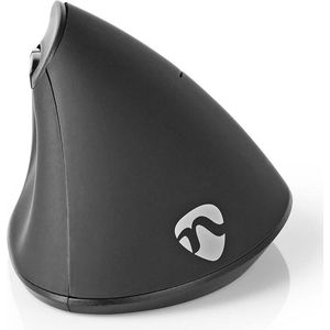 Ergonomic Wireless Mouse | 1600 dpi | 6-Button | Black