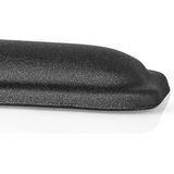 Nedis - Polsondersteuner - Zwart - Soft Gel - 465 x 60 x 22 mm