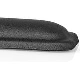Nedis - Polsondersteuner - Zwart - Soft Gel - 465 x 60 x 22 mm
