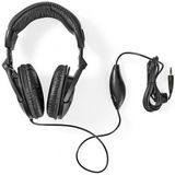 Nedis Over-ear Koptelefoon - 2.50m Kabellengte - Volumebediening - Zwart