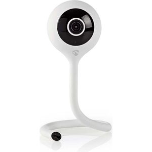 Slimme Wifi IP-Camera voor Binnen - Full HD - 16GB intern en Cloud opslag - nachtzicht - Wit