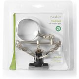 Nedis - Derde Hand - Met Vergrootglas - Verstelbaar