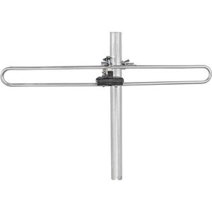 Nedis DAB+ Antenne Buiten - Passief - Ontvangstbereik 0-50 km - Versterking 4 dB - Aluminium