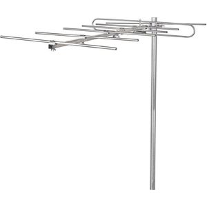 Nedis - ANORV80ME - Buiten Antenne - Zilver/Zwart - Aluminium