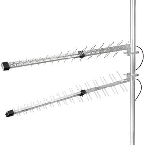 Nedis - GSM/3G/4G Outdoor Antenne - Grijs - 12-15 dBi - 0,30 Meter