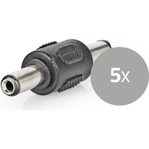 Nedis CCTV-Security Connector - 5,5 x 2,1 mm Male - 5,5 x 2,1 mm Male - Male - Groen / Zwart