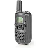 Nedis - WLTK0500BK - Walkietalkie - Zwart - 5 km bereik - 2 stuks
