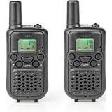 Nedis Walkie talkie Set | 2 Handsets | Tot 5 km | 1 stuks - WLTK0500BK WLTK0500BK