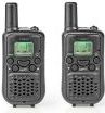 Nedis - WLTK0500BK - Walkietalkie - Zwart - 5 km bereik - 2 stuks