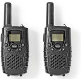 Nedis Walkie Talkie Set - 2 Handsets - Tot 8 Km - Zwart